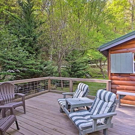 Bryson City Cabin With Fire Pit On Coopers Creek! Exteriér fotografie