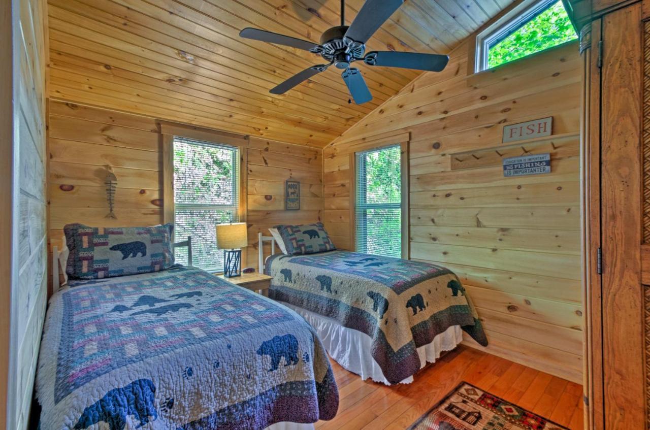 Bryson City Cabin With Fire Pit On Coopers Creek! Exteriér fotografie