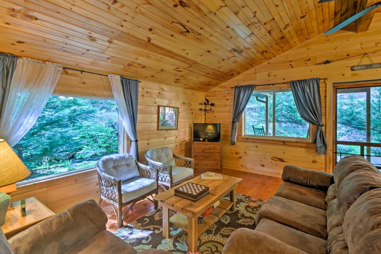 Bryson City Cabin With Fire Pit On Coopers Creek! Exteriér fotografie